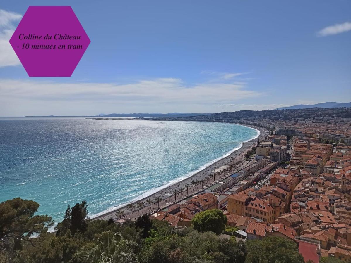 Studio - 1 Minute De La Plage Et De La Promenade Des Anglais نيس المظهر الخارجي الصورة